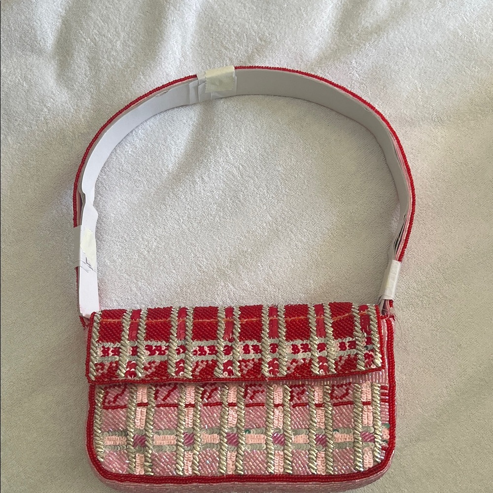 Anthropologie Fiona beaded handbag NWT